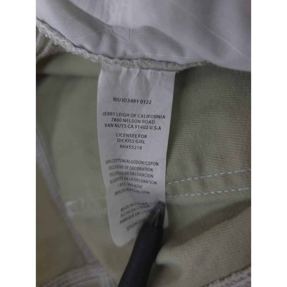 Dickies Jeans Brown Tan Straight Mid Rise Carpenter Utility Juniors 9/29 - Picture 9 of 9
